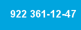 922 361-12-47